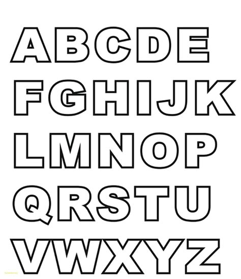 Free Printable Letters A Z