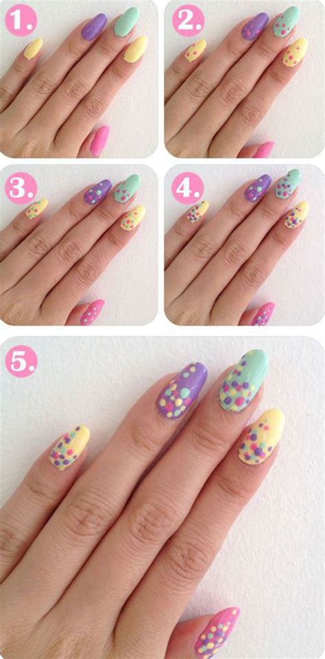 Easy Step By Step Summer Nail Art Tutorials For Beginners Fabulous Nail Art Designs