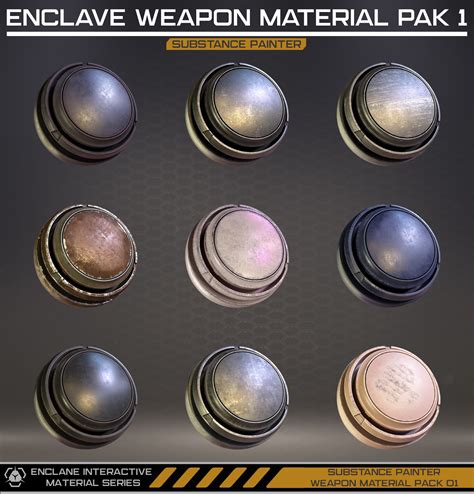 Enclave Interactive Enclave Weapon Material Pack 1