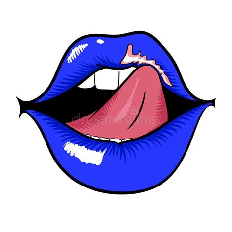 Licking Tongue Clip Art