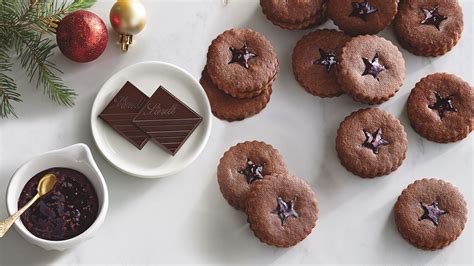 Best austrian christmas cookies from linzer kekse linzer cookies the daring gourmet. Lindt Austrian Linzer Chocolate Cookies | Recipe ...
