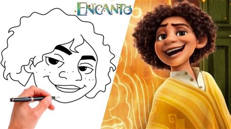 How To Draw Camilo Madrigal From Encanto The Movie Super Easy Disney