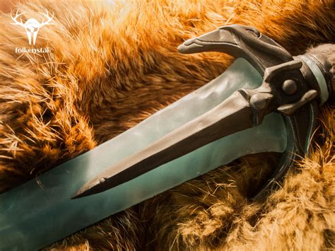 Dragonborn Stalhrim Dagger Guard Details By Folkenstal On Deviantart