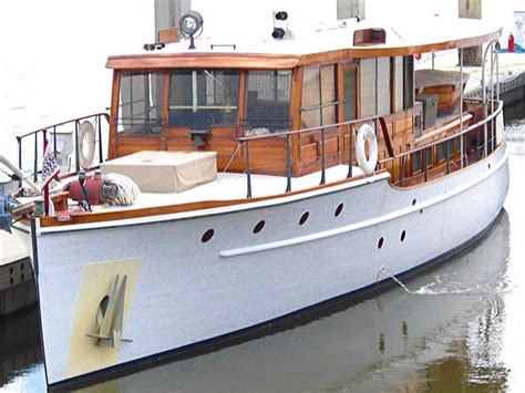 50ft Elco Witch Ladyben Classic Wooden Boats For Sale