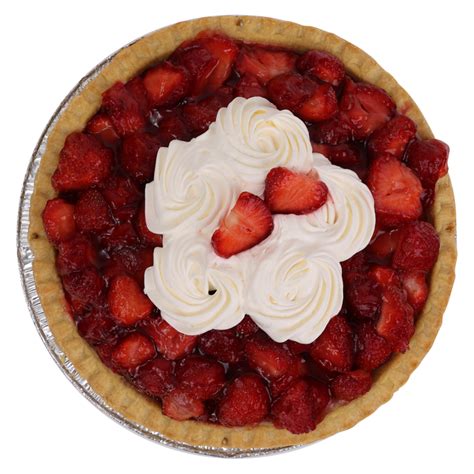 Strawberry Cream Pie Shakespeare Pies Fresh Ingredients