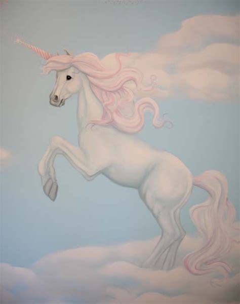 Unicorn Theme Bedroom Unicorn Mural Unicorn Painting Unicorn