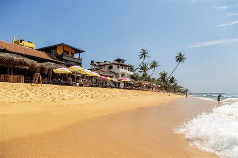 Hikkaduwa Beach In Sri Lanka Editorial Image Image Of