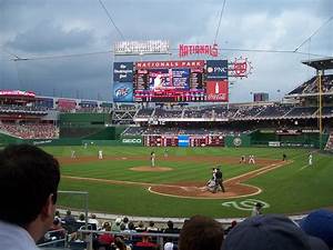 Breakdown Of The Nationals Park Seating Chart Washington Nationals
