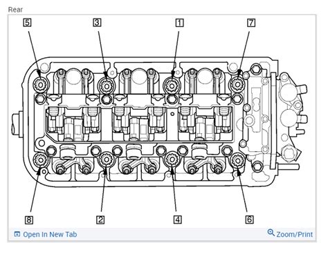 I Need Torque Specs Of Read Head Of Engine For Honda Odyssey 2009 35 L