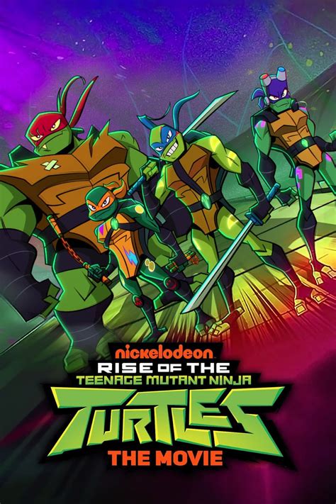 Rise Of The Teenage Mutant Ninja Turtles The Movie 2022 The Poster