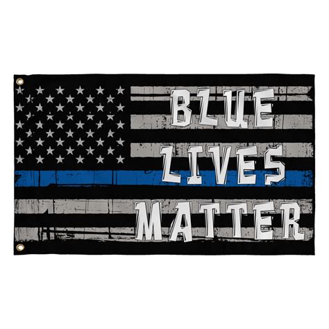 Blue Lives Matter Thin Blue Line American Flag Thin Blue Line Shop