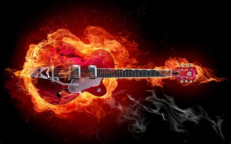 Free Download Hard Rock Music Guitar Hd Wallpapers Widescreen 2560x1600