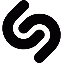 Soundhound shazam mobile app android song, soundhound icon boxed metal icons softicons. Black shazam icon - Free black site logo icons