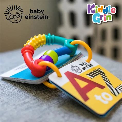 Baby Einstein A To Z Curiosity Cards Flash Cards Baby Toy For 0 Month