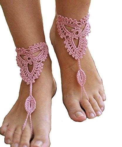 Shop Https Goo Gl Ft Gc Crochet Barefoot SandalsBeach PoolNude ShoesFoot JewelryFootless