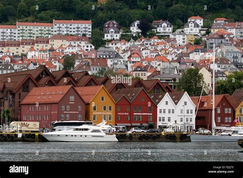 Bryggen Houses Bergen Norway Stock Photo Alamy
