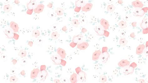 floral pastel aesthetic desktop wallpaper