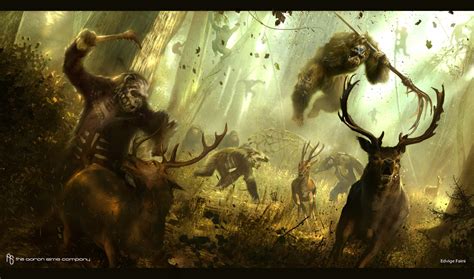 Dawn Of The Planet Of The Apes Concept Art By The Aaron Sims Company