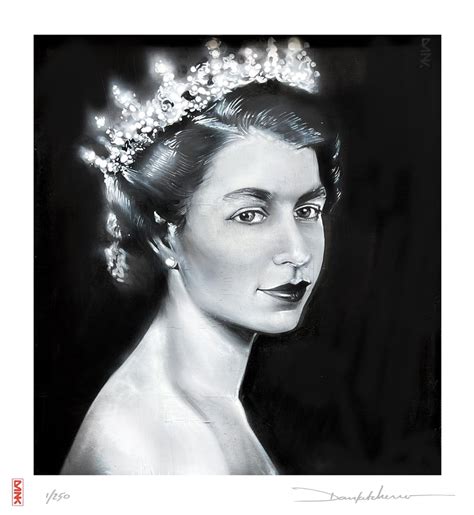 Dan Kitchener — Queen Elizabeth Ii Limited Edition Print