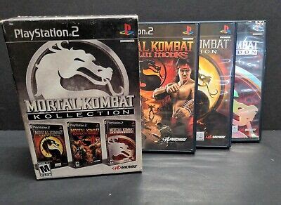 Mortal Kombat Kollection Sony Playstation Ps Cib Complete In Box