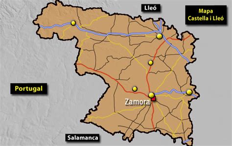 Mapa De Zamora