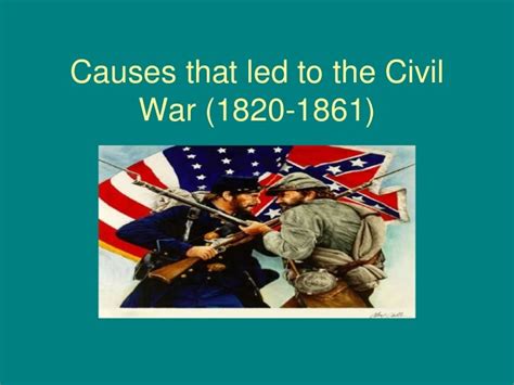 Causes Of The Civil War
