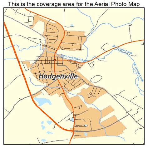 Aerial Photography Map Of Hodgenville Ky Kentucky