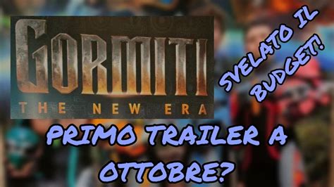 Rivelato Il Budget Di GORMITI THE NEW ERA Primo Trailer In Arrivo A