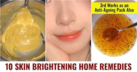 10 Skin Brightening Home Remedies