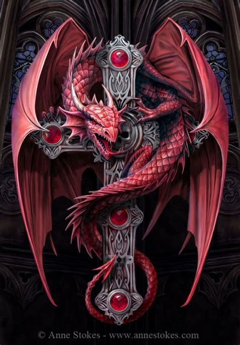 Anne Stokes Artwork 199 фото Gothic Dragon Dragon Illustration