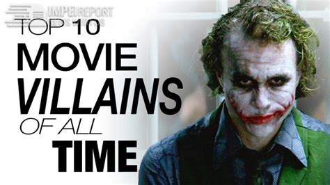 The 10 Best Villains Of All Time Hollywood Movies Impelreport Tv
