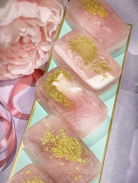 Rose Gold Handmade Glycerin Soaps Coconut Butter Soaps Ts For Her
