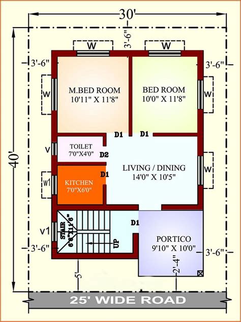 Nice Plan For 11 Room House Simple Low Budget Contemporary House