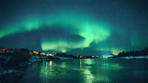 Video De Auroras Boreales Time Lapse Laponia Finlandia Laponiafi