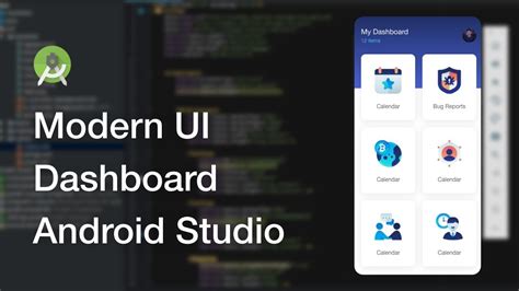 Modern Dashboard Ui Design Android Studio Tutorial Modern Dashboard Images