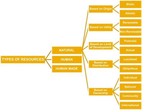15 Classification Of Resources Flow Chart Robhosking Diagram