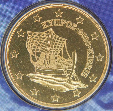 Cyprus Euro Coins Unc 2020 Value Mintage And Images At Euro Coinstv