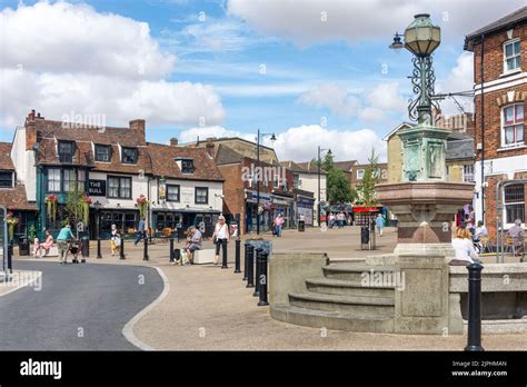 Old Drinking Fountain Market Place Braintree Essex England United