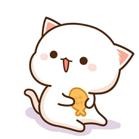 81 Anime Kawaii Chibi Cute Cat Drawing In 2020 Cute