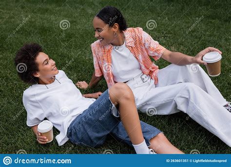 joyful african american lesbian women holding stock image image of daytime hold 263601351