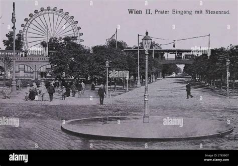 2nd Prater Entrance With Ferris Wheel And Main Avenue Picture