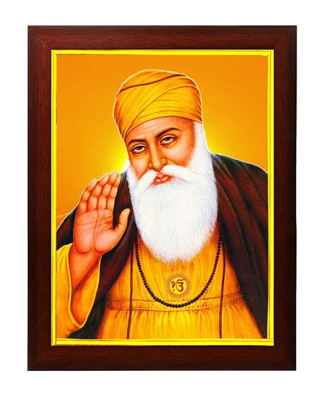 Guru Nanak Dev Ji Photo Frame For Wall Table Size Small Home Etsy