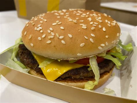 Quarter Pounder Deluxe McDonald S UK Price Review