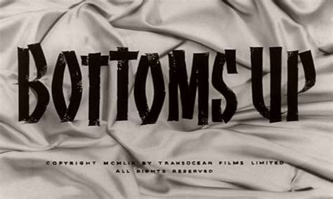 Bottoms Up 1960 Film