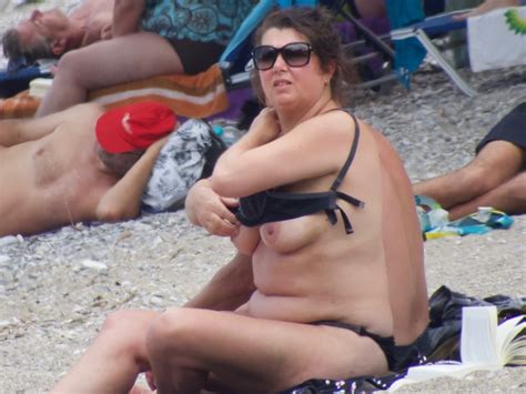See And Save As Bbw Big Tits Topless Beach Voyeur Porn Pict Xhams