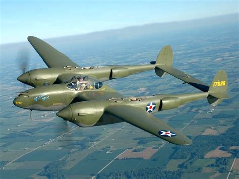 1024x768 Lockheed P 38 Lightning Wallpaper Download Wwii Fighter