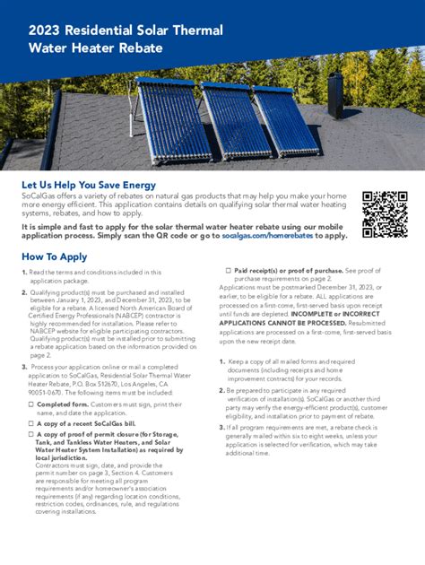 Nv Energy Solar Water Heater Rebate