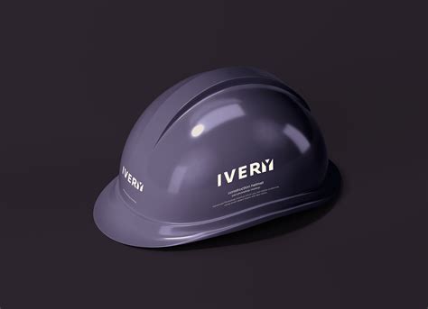 construction helmet mockup