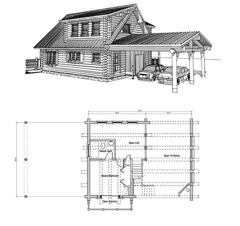 Log Cabin Floor Plans Loft Jhmrad 127004