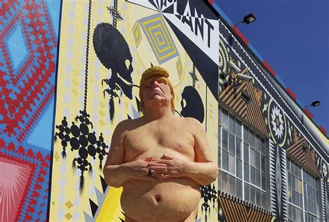 Statue Of Naked Donald Trump Going Up For Auction Cbs News